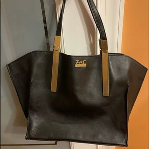 Black Zac Posen Shopper Tote